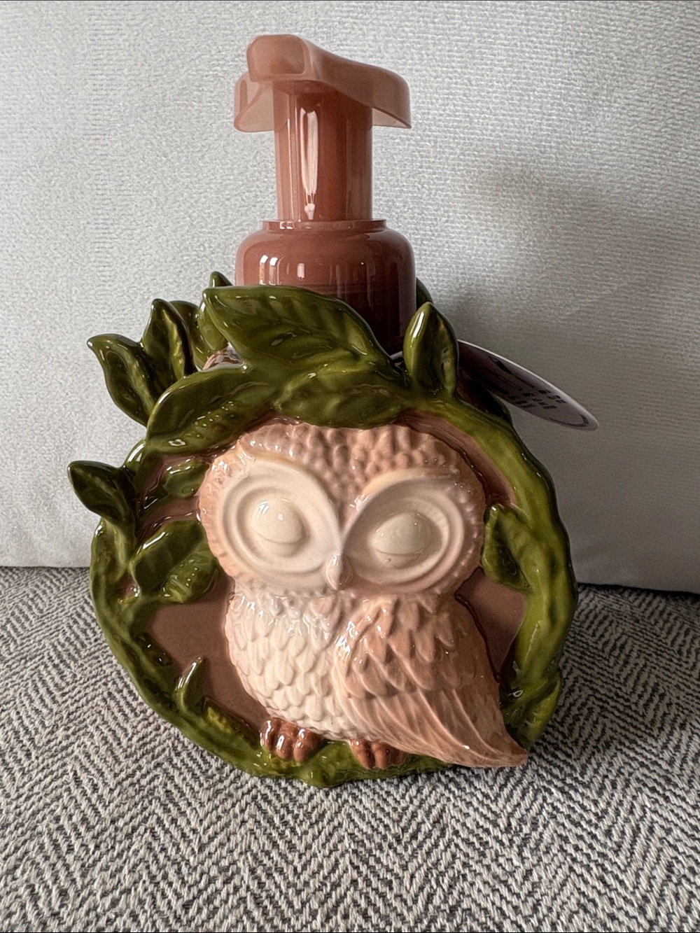 Bath & Body Works Owl Soap Dispenser